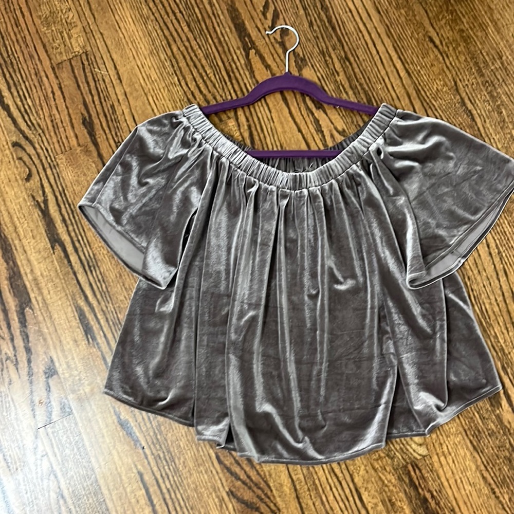Anthropologie Off the Shoulder Top